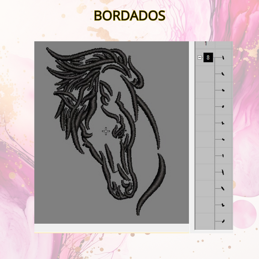 Diseño bordado digital,