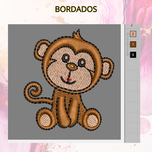 Diseño bordado digital,