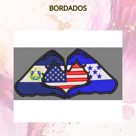 Diseño bordado digital,