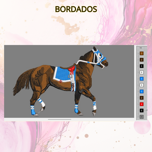 Diseño bordado digital,